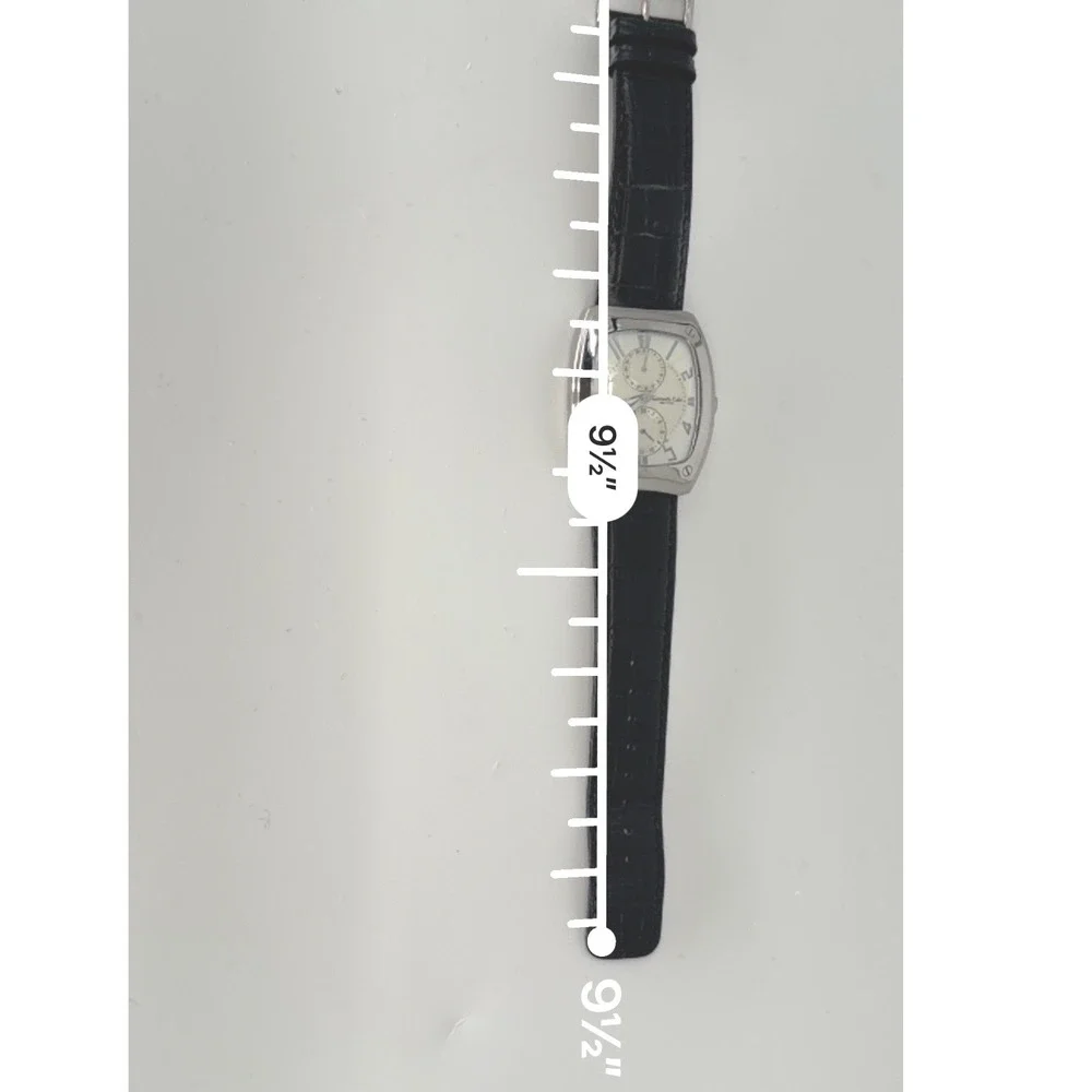 Kenneth Cole‎ New York Stainless Steel Leather Band Watch C275-04-KC1279 99-17